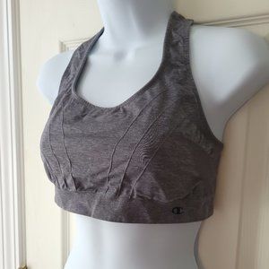 Sz L grey Champion double dry sports bra